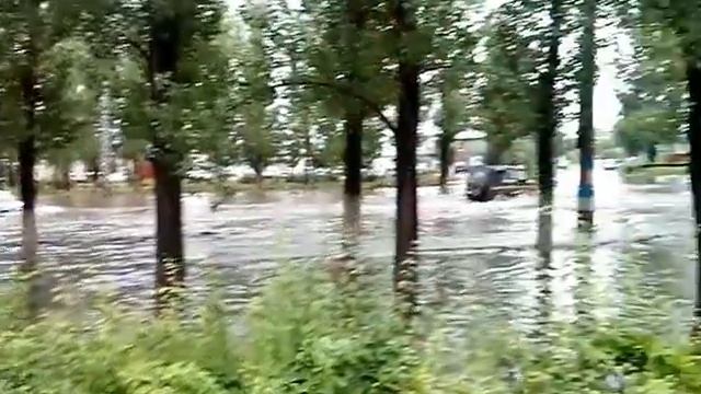 Потоп.Ульяновск.пр-т Созидателей.12.06.14г. смотреть онлайн