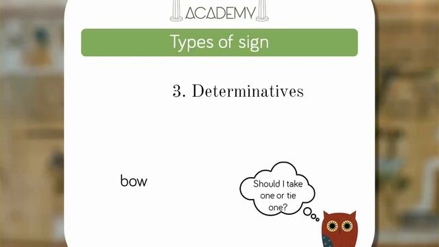Egyptian hieroglyphs - the basics #1: types of sign смотреть онлайн