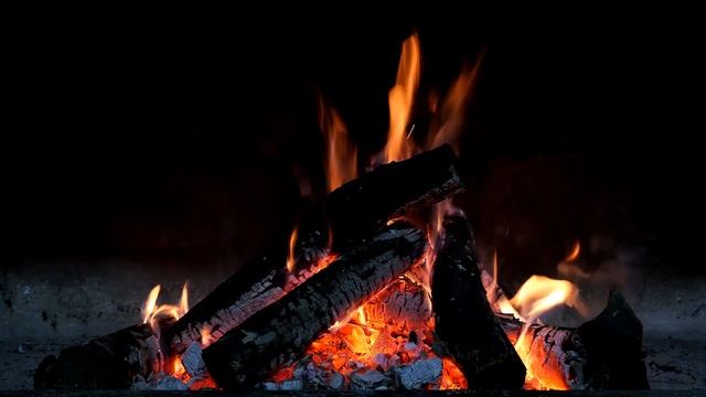 Звуки костра (треск дров) огонь для снятия стресса, для медитации.sounds kamin feuer. смотреть онлайн