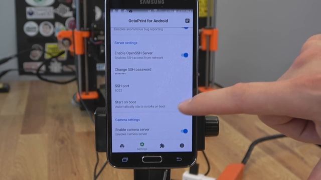 Octo4A - Octoprint On Your Android Phone - 2022 - Chris's Basement