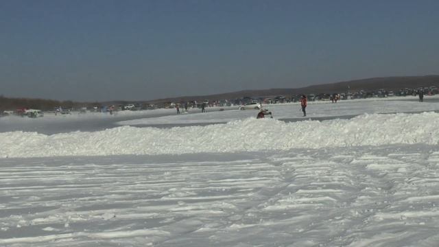 Открытый Чемпионат Приморского края по мотогонкам на льду. Часть 9. смотреть онлайн