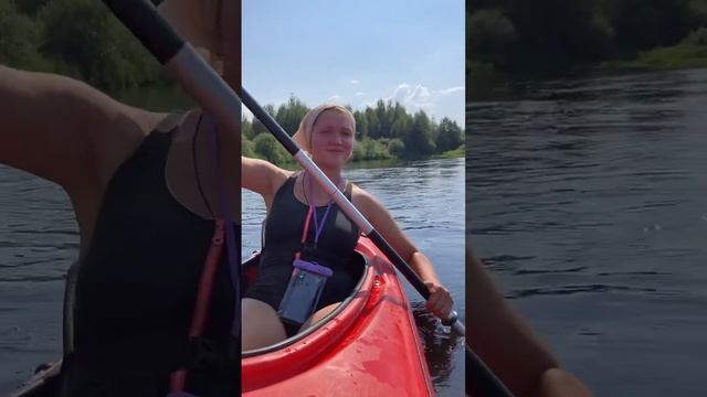 3-х дневное путешествие на байдарках по реке Пра смотреть онлайн