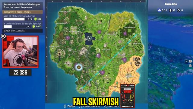 Fall Skirmish Highlights w/ Maddynf! (Fortnite: Battle Royale Fall Skirmish) смотреть онлайн
