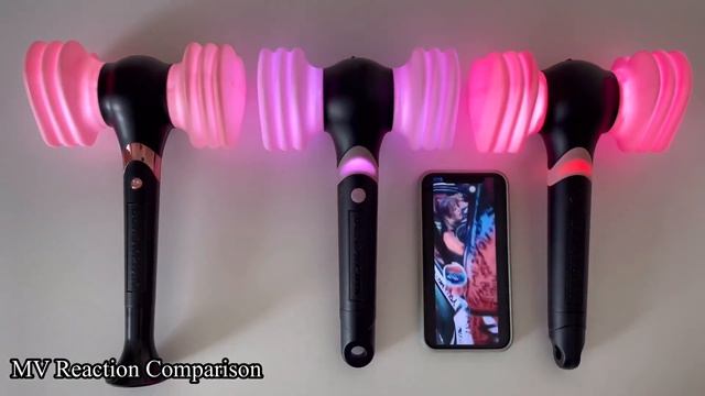 Blackpink Lightsticks Comparison (ver 2 YG 2022, ver 1, limited edition ver 2) - Talking Version смотреть онлайн