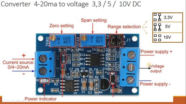 Read 4-20ma signal with Arduino смотреть онлайн