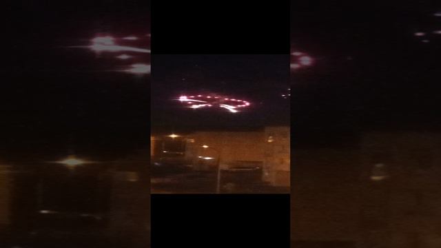 Красивый фейерверк в Московской области смотреть онлайн