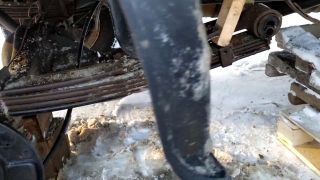 Замена сайлентблока задней рессоры смотреть онлайн