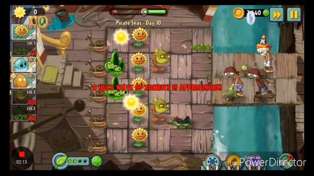 Plants vs Zombies 2|Пиратские моря 10 день смотреть онлайн