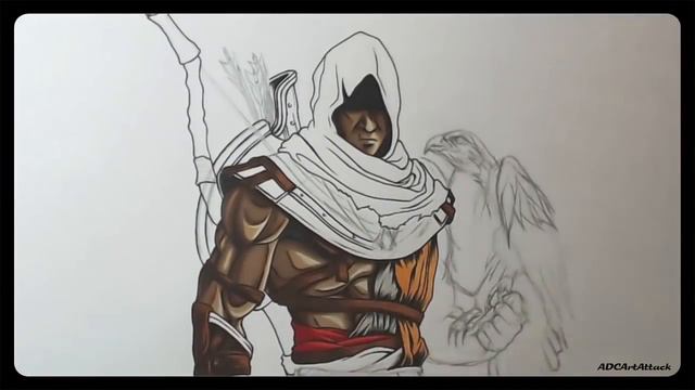 Drawing Bayek - Assassins Creed Origins (In My Style) смотреть онлайн