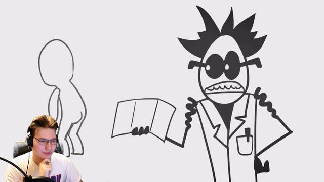 Двойная реакция! (Доктор Гнус) Кто последний не моргнет Объект 173 Надуманный. Ночь Милого Обеда смотреть онлайн