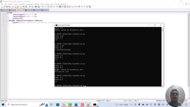 Cbse Class 12 Ncert Book Chapter 1 || Exception Handling || Raise Statement || Assert || Try-Except смотреть онлайн