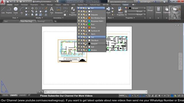Autocad 2016 – 45. How to Create New Layout & Plotting in Autocad? | Print a Autocad Drawing смотреть онлайн
