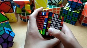 Сборка кубика Рубика 9х9. Часть 4 - сборка пар вторых рёбер