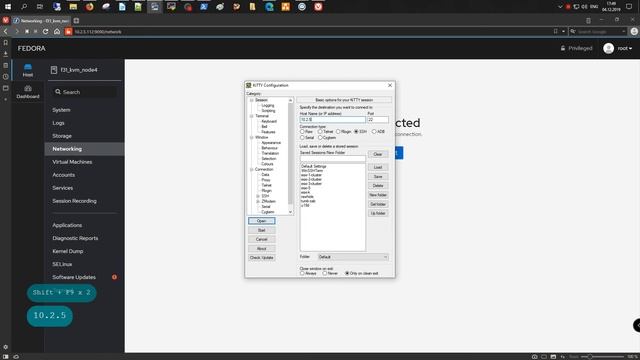 Cоздать сетевой мост через Cockpit в Fedora Server 31 смотреть онлайн