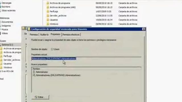 Configuración servidor Archivos samba en Windows 2008 server R2 смотреть онлайн