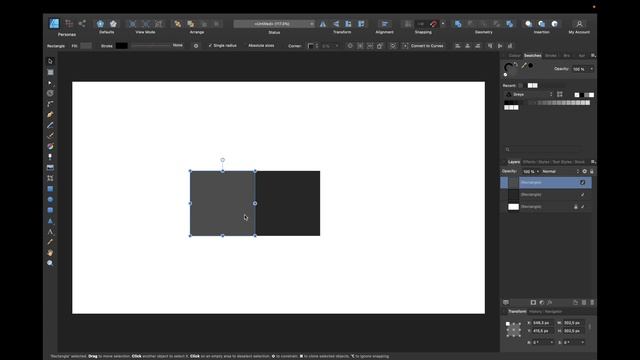Affinity Designer ALIGN/ SNAPPING OBJECTS [Tutorial] смотреть онлайн