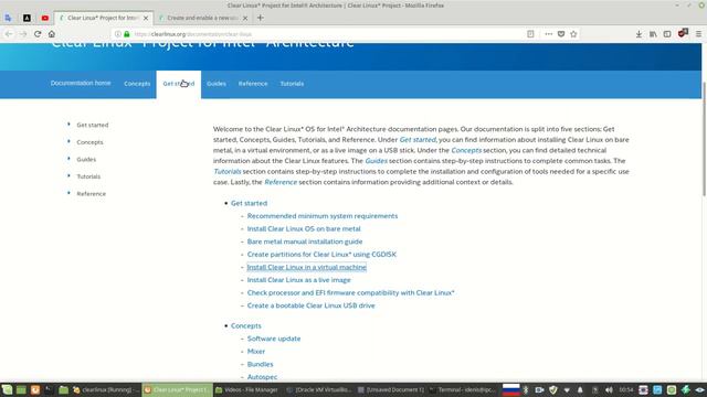 Добавление нового пользователя в группу wheel Clear Linux смотреть онлайн