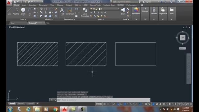 AutoCAD I 23-12 Hatch Pattern Size смотреть онлайн