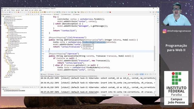 Integração entre o Spring MVC e a Java Persistence API (JPA) смотреть онлайн