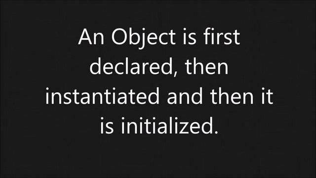 List the three steps for creating an Object for a class? | Java Interview Questions смотреть онлайн