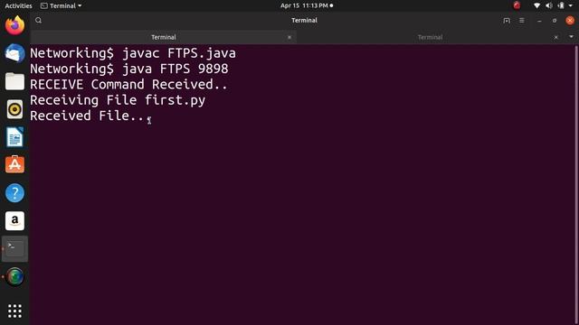 File Transfer Protocol and Telnet Protocol using Java смотреть онлайн