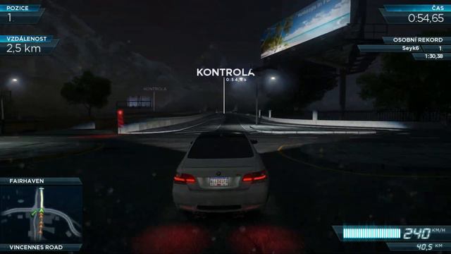 NFS Most Wanted 2012 - Sprint Eastward - 2008 BMW M3 (E92) смотреть онлайн