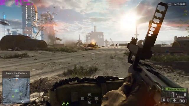 BATTLEFİELD 4 ON AMD RADEON R7 250 [GAMEPLAY] смотреть онлайн