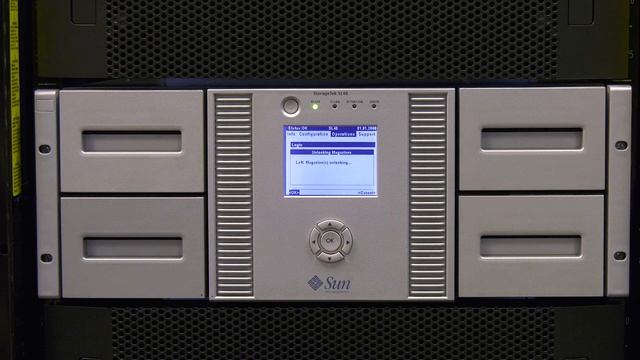 StorageTek SL48 Magazine Replacement Video смотреть онлайн