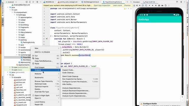Android Bootcamp - How to execute background work with the WorkManager class смотреть онлайн