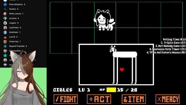 Undertale, but Chat Picks What Happens (Chaos Mod) смотреть онлайн