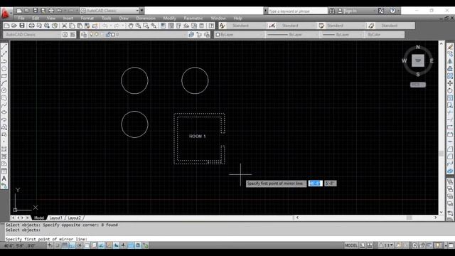 AutoCAD TUTORIAL IN TAMIL_COPY MOVE OFFSET MIRROR IN AUTOCAD_ தமிழ் CADD Info_TAMIL TUTORIALS #2 смотреть онлайн