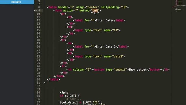 how to get data from FORM using PHP Part 4 смотреть онлайн