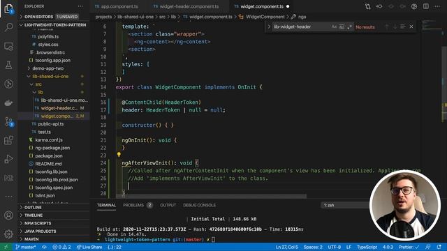 Advanced Angular Patterns - Lightweight Injection Token [2020, Angular 11] смотреть онлайн