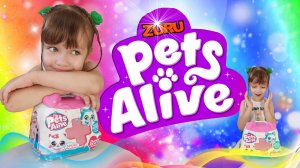 Распаковка игрушки ZURU Pets Alive