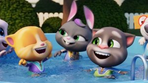 ? НОВАЯ МИНИ-ИГРА!? Заплывите в лето с «Весельем в бассейне»! ?☀️ Игра «Мой Говорящий Том: Друзья»