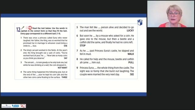 Подводим итоги курса.  Работа с разделом учебника Exam Practice Section