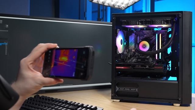 Qu'est ce qui Chauffe dans un PC? - Feat AMD RX 7600 смотреть онлайн