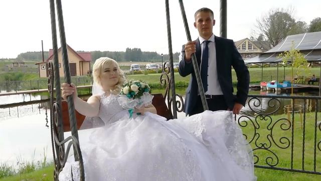 Свадебный красивый и очень трогательный клип. Свадьба Елены и Александра. смотреть онлайн