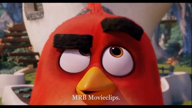 🐦Angry Birds - Red's Eyebrows dance 💙 смотреть онлайн