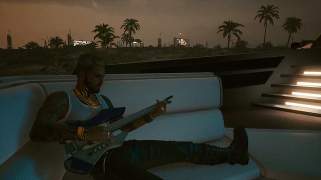 Kerry's Yacht Song (w/Singing + Crashing Waves) | One Hour | Cyberpunk 2077