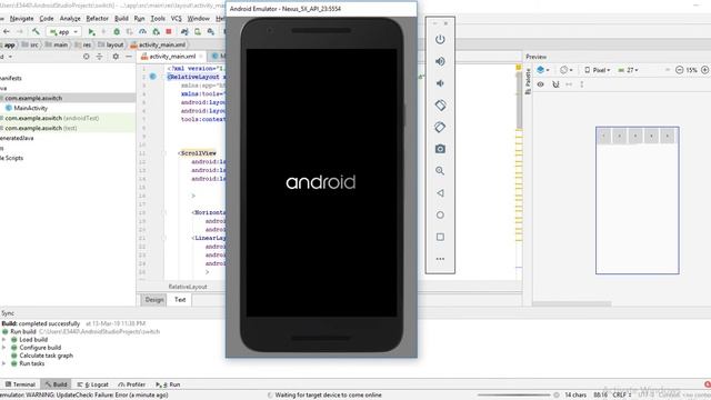 Scroll View Vertically and Horizontal in Android Studio смотреть онлайн