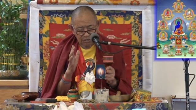 27.10 Практика Будды Медицины с Кьябдже Гарченом Ринпоче — Арья Сангха Монлам 2021 смотреть онлайн