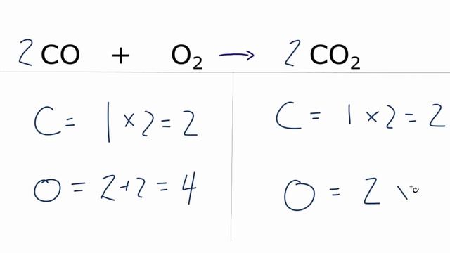 How to Balance CO + O2 = CO2 смотреть онлайн