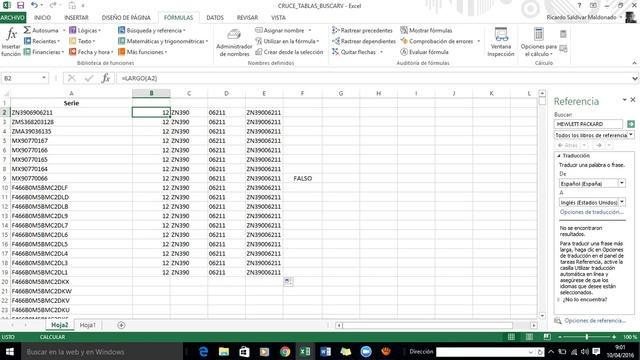 MICROSOFT EXCEL 2013- Calculo automatico y manual de formulas (tutorial) смотреть онлайн
