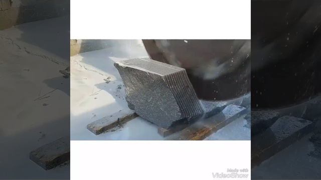 Segheria Per Trasformazione Massi In Pietra Lavica Dell'Etna E Basalto Dell'Etna