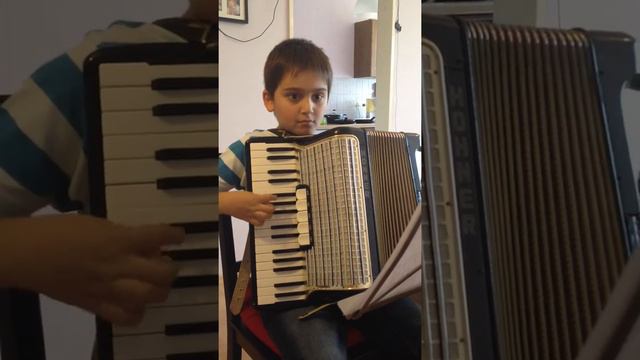 СЫГРАЛ НА АККОРДИОНЕ. 9 ЛЕТ. смотреть онлайн