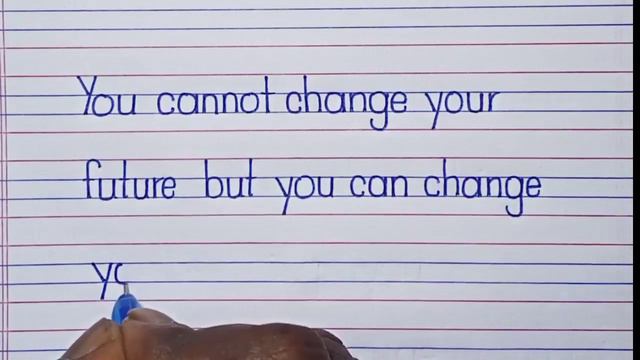 You Cannot Change your Future|| Simple writing video|| #videoo #writingvideo || смотреть онлайн