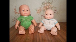 Одежда для кукол крючком. Боди для пупса.