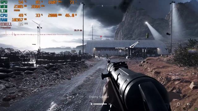 Battlefield V - GTX 1050 TI 4G + Xeon E5-2651 V2 + 64GB DDR3 1600MHZ смотреть онлайн