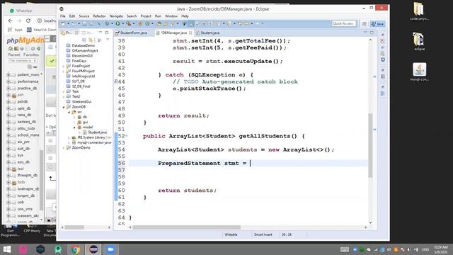 83. Java JDBC - Retrieving Record from MySql Table - Pashto смотреть онлайн